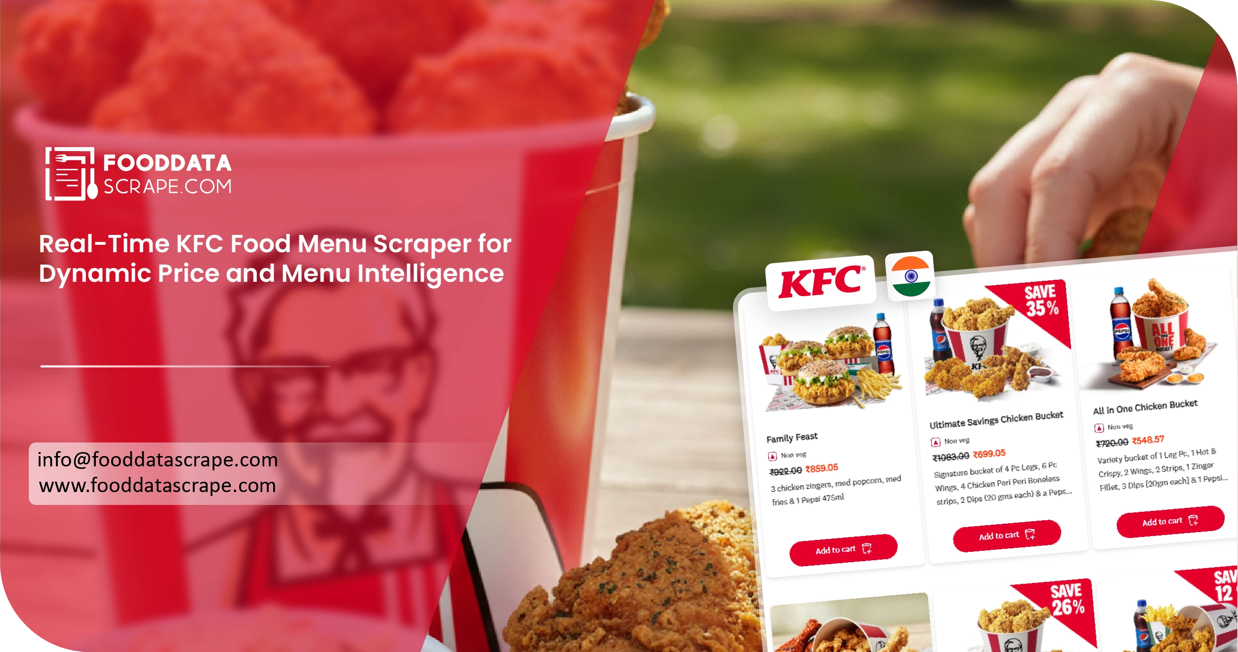 KFC Global Menu and Pricing Data Scraping